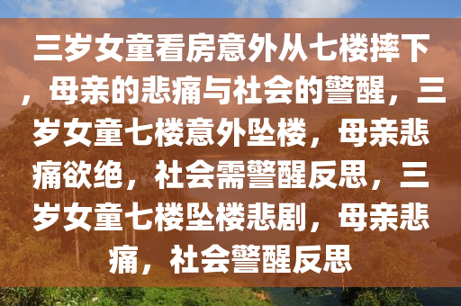 三岁女童看房意外从七楼摔下，母亲的悲痛与社会的警醒，三岁女童七楼意外坠楼，母亲悲痛欲绝，社会需警醒反思，三岁女童七楼坠楼悲剧，母亲悲痛，社会警醒反思