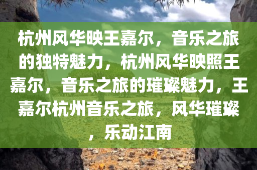 杭州风华映王嘉尔，音乐之旅的独特魅力，杭州风华映照王嘉尔，音乐之旅的璀璨魅力，王嘉尔杭州音乐之旅，风华璀璨，乐动江南