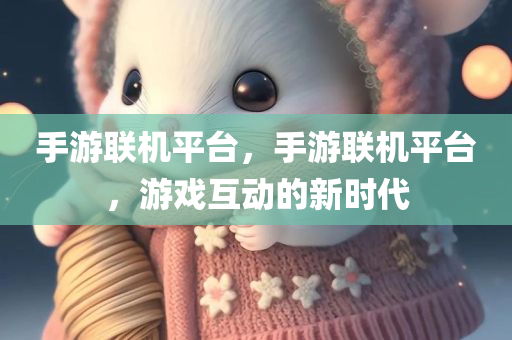 手游联机平台，手游联机平台，游戏互动的新时代