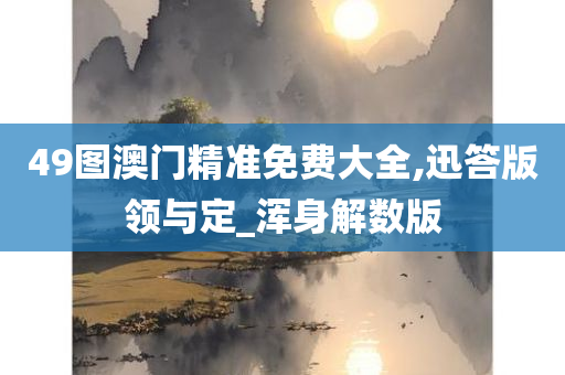 49图澳门精准免费大全,迅答版领与定_浑身解数版
