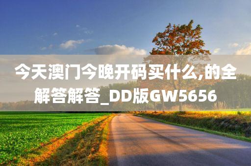 今天澳门今晚开码买什么,的全解答解答_DD版GW5656