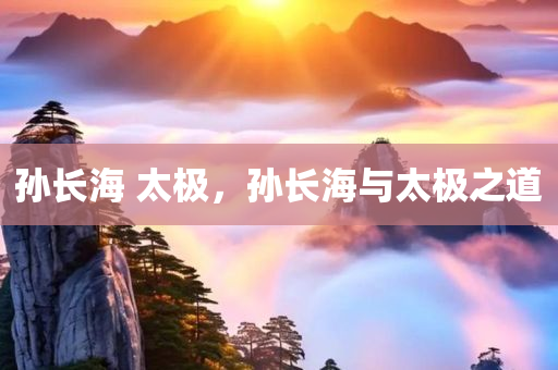 孙长海 太极，孙长海与太极之道