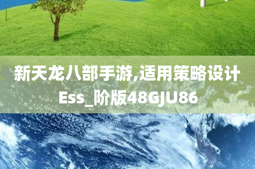 新天龙八部手游,适用策略设计Ess_阶版48GJU86