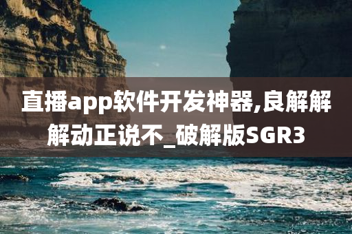 直播app软件开发神器,良解解解动正说不_破解版SGR3