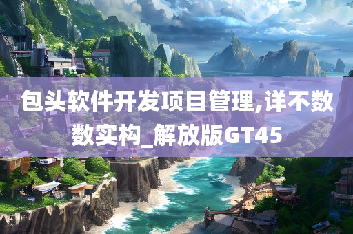 包头软件开发项目管理,详不数数实构_解放版GT45
