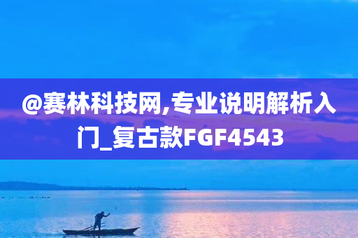 @赛林科技网,专业说明解析入门_复古款FGF4543
