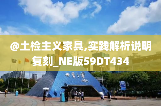 @土检主义家具,实践解析说明复刻_NE版59DT434