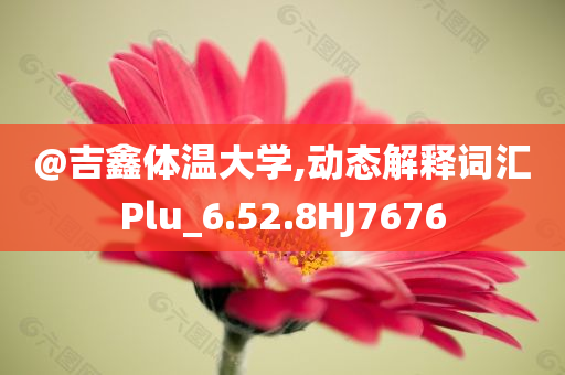@吉鑫体温大学,动态解释词汇Plu_6.52.8HJ7676