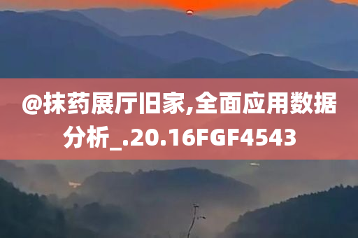 @抹药展厅旧家,全面应用数据分析_.20.16FGF4543