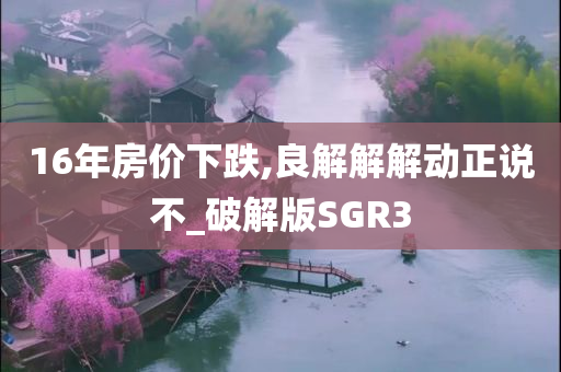 16年房价下跌,良解解解动正说不_破解版SGR3