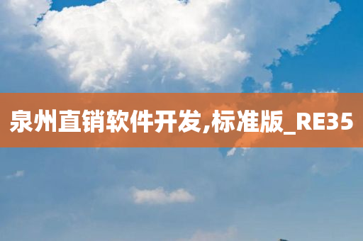 泉州直销软件开发,标准版_RE35