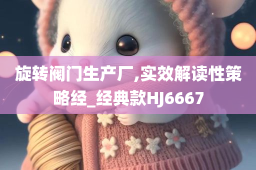 旋转阀门生产厂,实效解读性策略经_经典款HJ6667