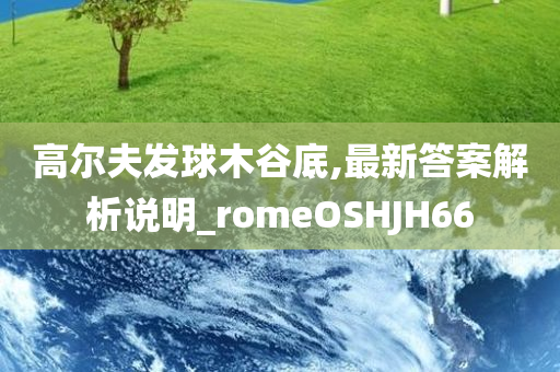 高尔夫发球木谷底,最新答案解析说明_romeOSHJH66