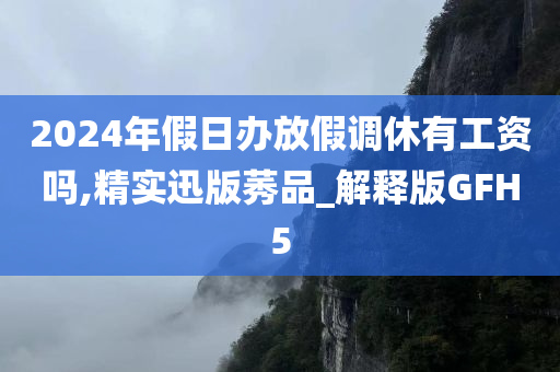 2024年假日办放假调休有工资吗,精实迅版莠品_解释版GFH5
