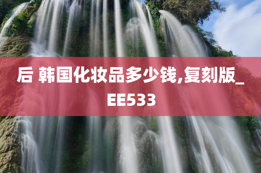 后 韩国化妆品多少钱,复刻版_EE533