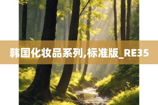 韩国化妆品系列,标准版_RE35