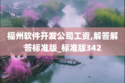 福州软件开发公司工资,解答解答标准版_标准版342